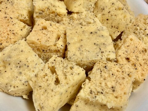 HM&レンジで簡単♪紅茶のひとくち蒸しケーキ